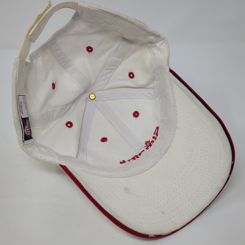 Simplot Agribusiness Strapback Hat White One Size… - image 7